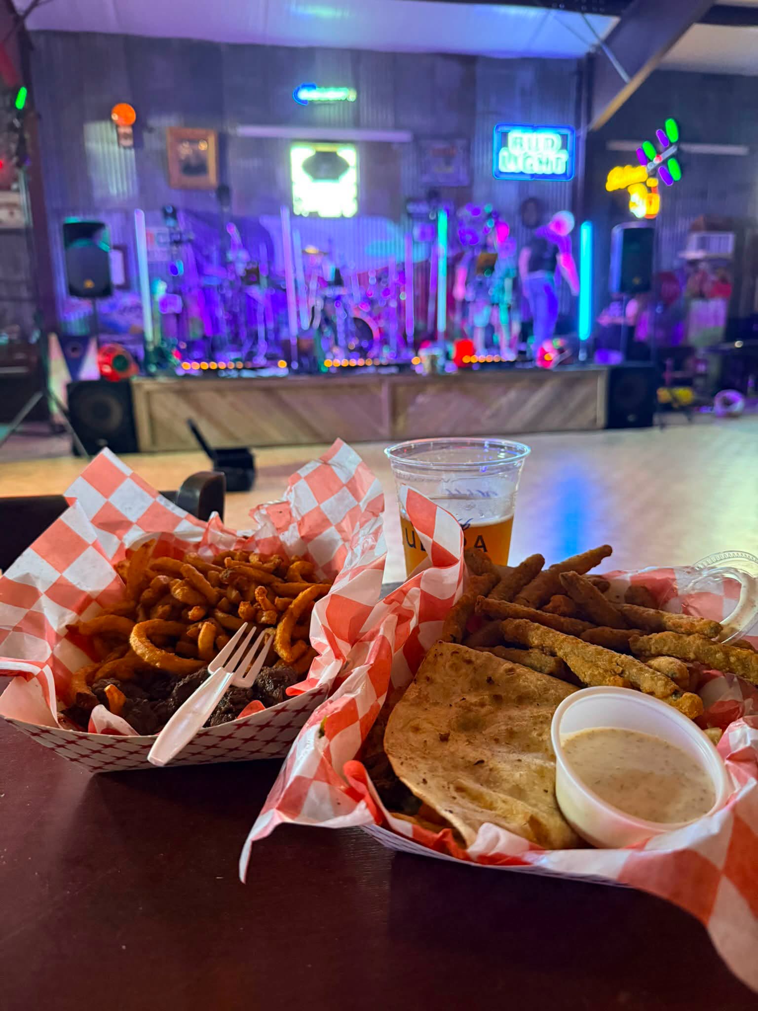 Good food at a GenX show