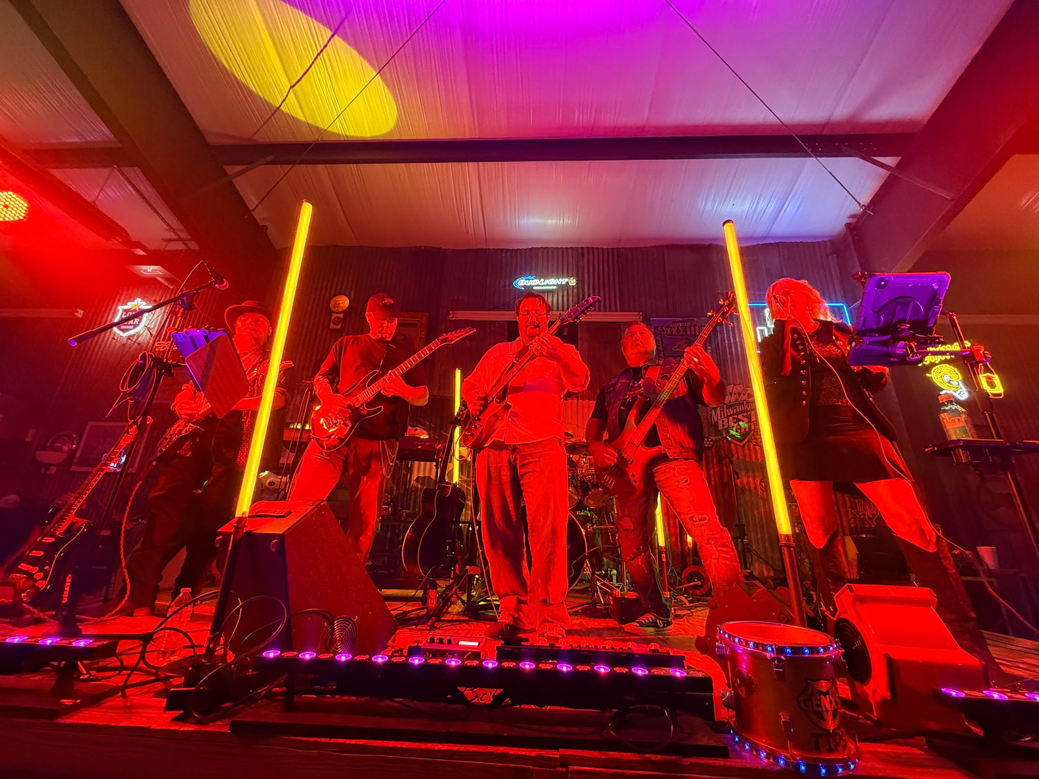 GenX in the middle of a set